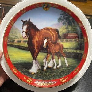 Budweiser collector plate